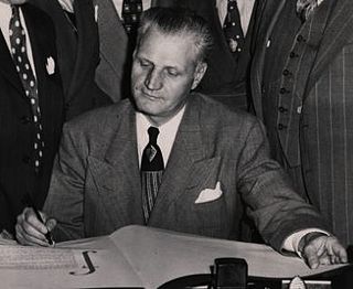 <span class="mw-page-title-main">Luther Youngdahl</span> American state governor and federal judge