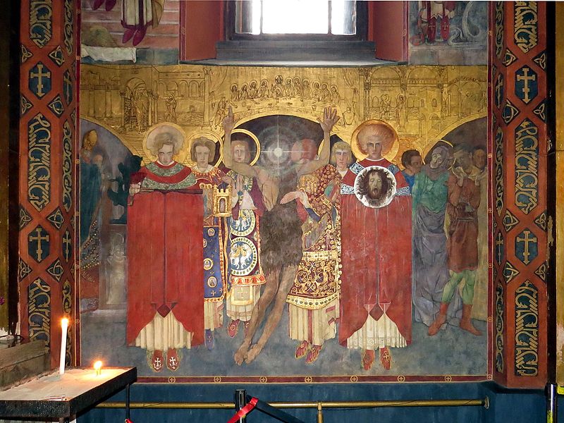 File:Lviv-Armenian church-fresco-3.jpg