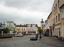 Náměstí v Krapkowicích