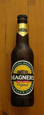 Бутылка сидра Magners объёмом 0,33 л