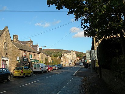 How to get to Hathersage with public transport- About the place