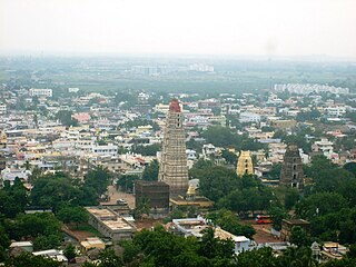 Mangalagiri Town in Andhra Pradesh, India