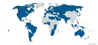 Map of countries visited by King Charles III on an official overseas visit Map of Countries visited by King Charles III on an official overseas visit.png