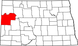Koartn vo McKenzie County innahoib vo North Dakota