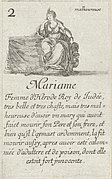 Mariamne Mariame (titel op object) Kaartspel met gerenommeerde heerseressen (serietitel) Jeu des reynes renommées (serietitel), RP-P-OB-34.858.jpg