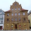 Gasthof with post office at the Schwarzen Adler (today residential and commercial building)