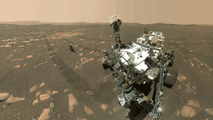 Mars 2020 selfie containing both perseverance rover and ingenuity.gif
