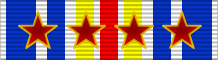File:Medaille des blesses de guerre (avec 4 etoiles) ribbon.svg