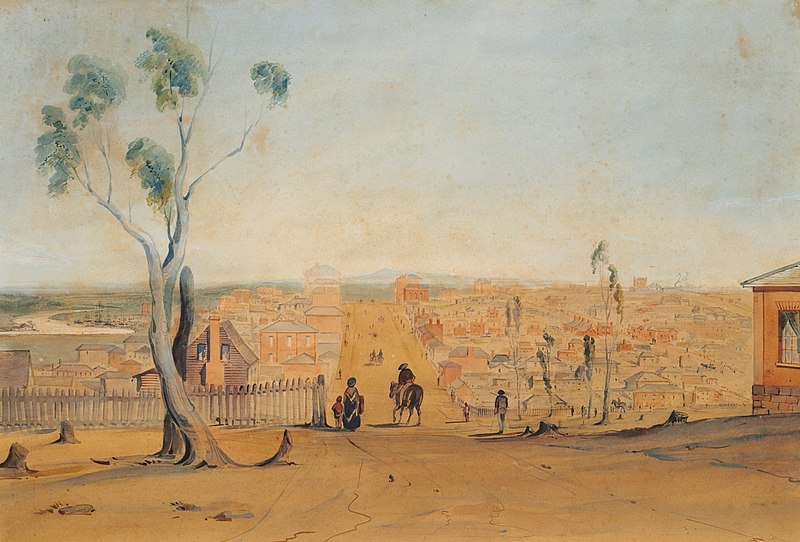 File:Melbourne Collins Street 1841.jpg