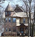 The w:Merritt Black House in w:Kaukauna, Wisconsin, listed on the National Register of Historic Places. Template:Commonist