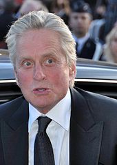 Douglas at the film's premiere at the 2010 Cannes Film Festival Michael Douglas Cannes 2010.jpg