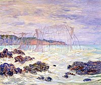 Fishing Nets at Pourville Monet w 769 fishing nets at pourville.jpg