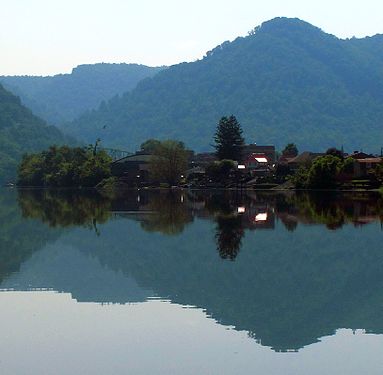 Montgomery, West Virginia across Kanawha River