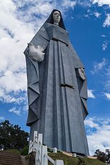 statue de la Vierge de la Paix