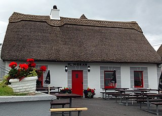 Morans Oyster Cottage Seafood restaurant and pub in Kilcolgan, Ireland