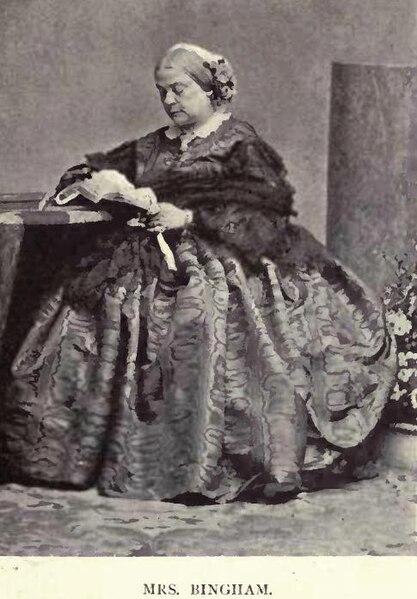 Mrs Marie Charlotte Bingham, wife of William Bingham