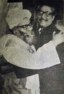 President Sheikh Mujibur Rahman with Mufti Mahmud. Mufti Mahmud & Sheikh Mujibur Rahman.jpg