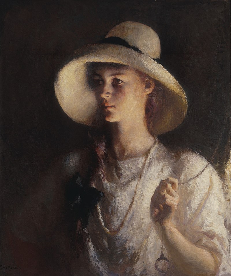 My Daughter oil 1912 Frank Weston Benson.jpg