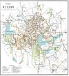100px mysore city gazetteer map 1897