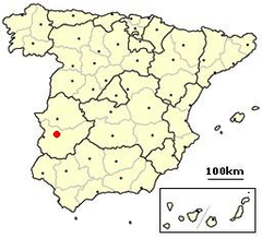 Mérida, Spanien location.png