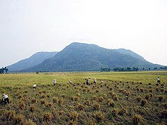 Montagne nella provincia di An Giang