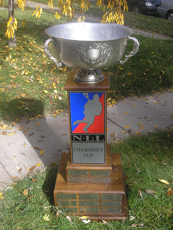 The Champion's Cup was awarded to the NLL Champion from 1998 to 2017