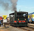 Nationale Maatschappij van Buurtspoorwegen tramlocomotief type 30 nummer 808 ingebruik bij de Chemins de Fer à Vapeur des 3 Vallées te Mariembourg.