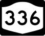 New York State Route 336 penanda