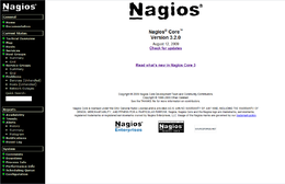 Schermata principale di Nagios