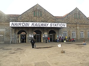 Nairobi Tren İstasyonu girişi.jpg