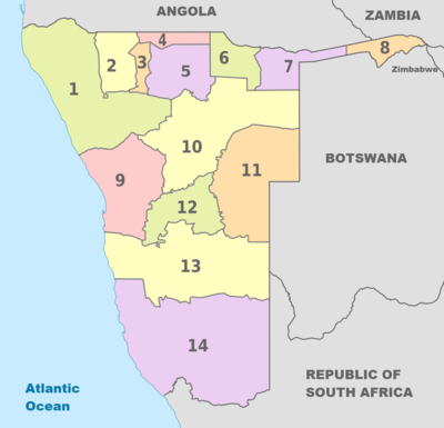 Namibia numbered colored regions English1.png