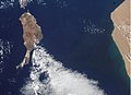 Fuerteventura y costa de Africa