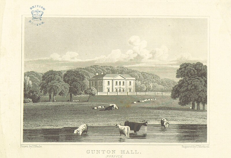 File:Neale(1818) p3.032 - Gunton Hall, Norfolk.jpg