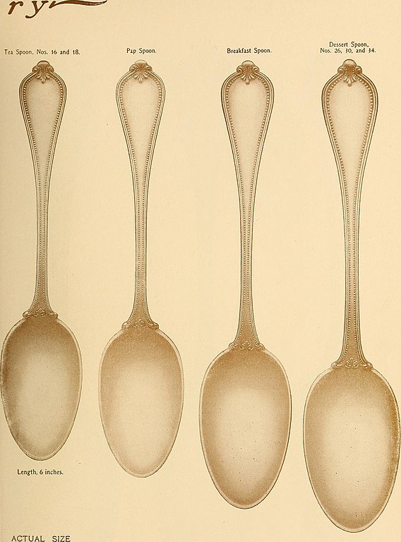 File:Newbury- a pattern of flatware made in sterling silver by the Towle Mfg. Company; with some ...