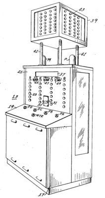 Afbeelding van het apparaat uit het patent
