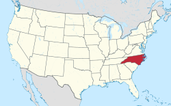 North Carolina in United States (US48).svg