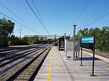 The site of the crash today Northbound tracks at 75th Street Grand Crossing, looking south (52933677910).jpg