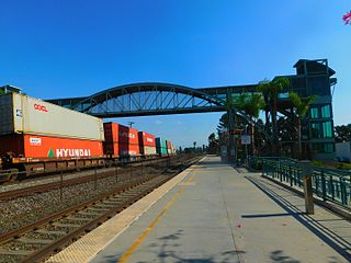 <span class="mw-page-title-main">Norwalk/Santa Fe Springs station</span> Commuter rail station in Norwalk, California