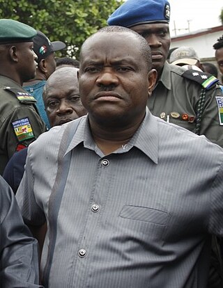 <span class="mw-page-title-main">Nyesom Wike</span> Nigerian politician and lawyer (born 1966)