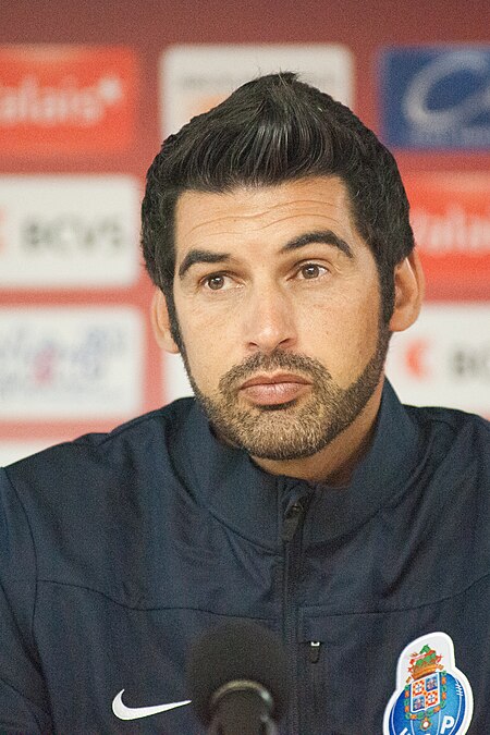 OM - FC Porto - Valais Cup 2013 - Paulo Fonseca.jpg