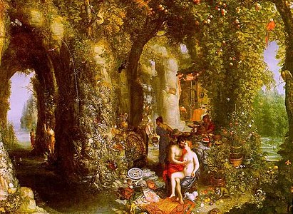 Ulysse et Calypso Jan Brueghel l'Ancien, 1616 Johnny van Haeften Gallery, Londres