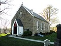 Old St. Luke's Episcopal Church, built in 1852, in Scott Township, Allegheny County, Pennsylvania.