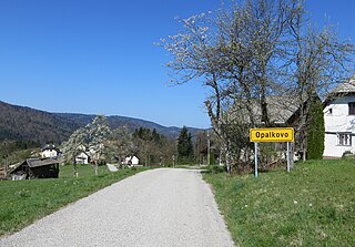 Opalkovo Place in Lower Carniola, Slovenia