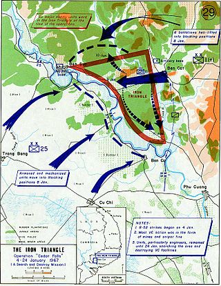 Operation Cedar Falls was a military operation of the Vietnam War conducted 