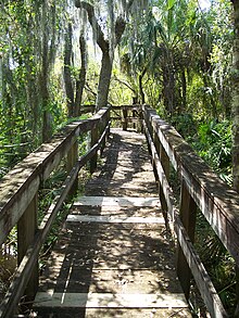 Indian Mound Park boardwalk Ortona FL Indian Mound Park bdwk01.jpg