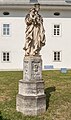 English: Statue Madonna with child at the yard Deutsch: Statue Madonna mit Kind im Stiftshof