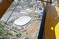 Overhead shot of Georgia Dome, New Falcons stadium construction site April 25, 2014.jpg