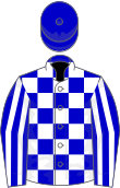 Racing colors of Meadow Stable Owner Meadow Stable.svg