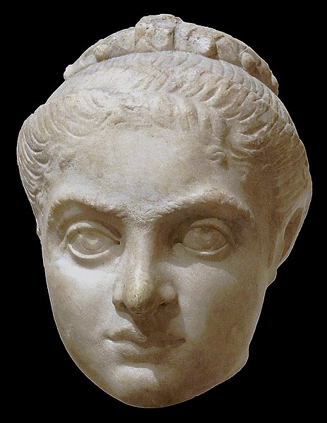 Fausta, most probably before her marriage to Constantine, Louvre