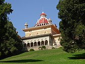 Godset Monserrate, opført af Gerard Devisme, det orientalske udseende er inspireret af Francis Cook